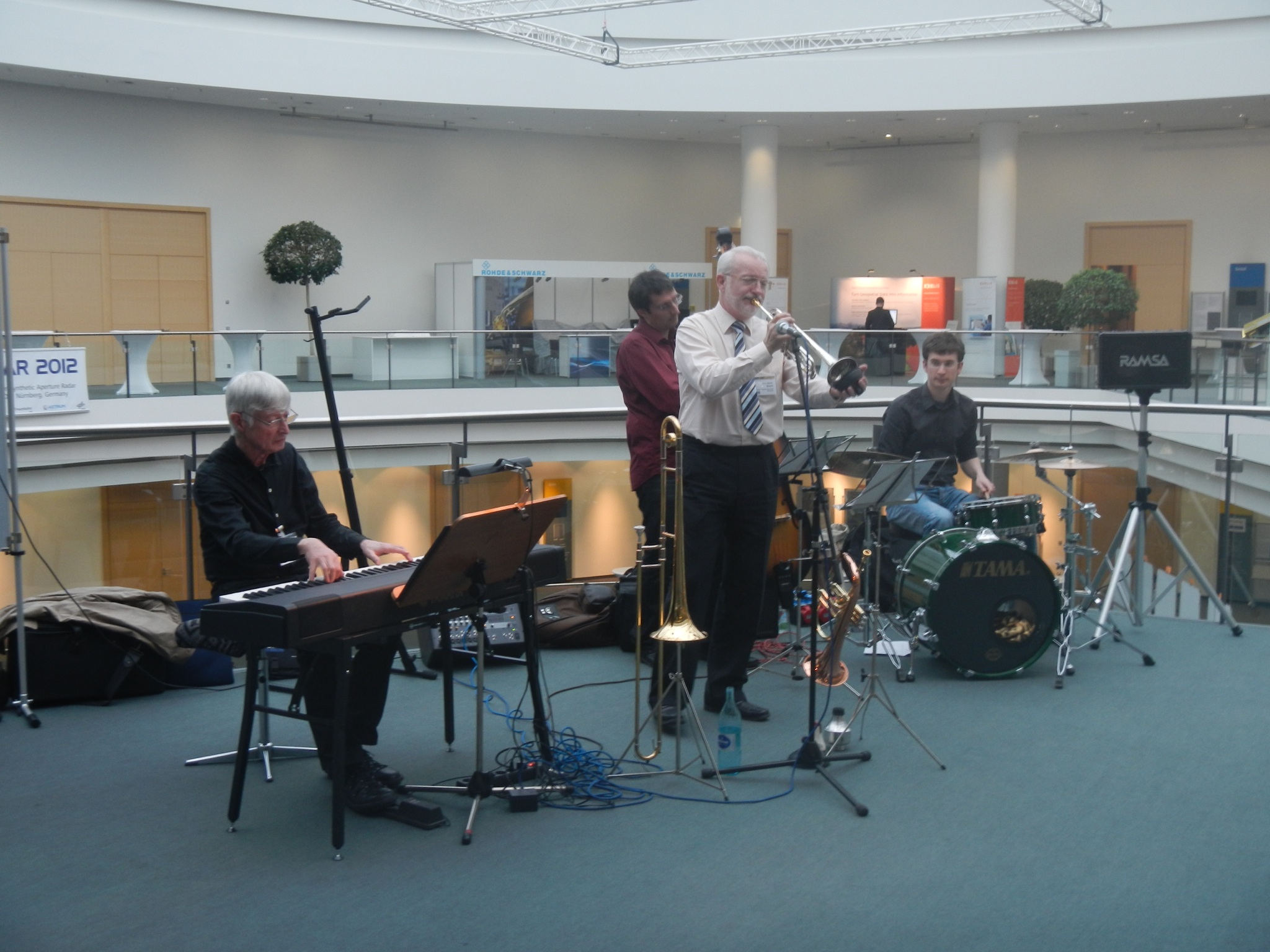 Jazz/Swing Band at EUSAR wet poster session